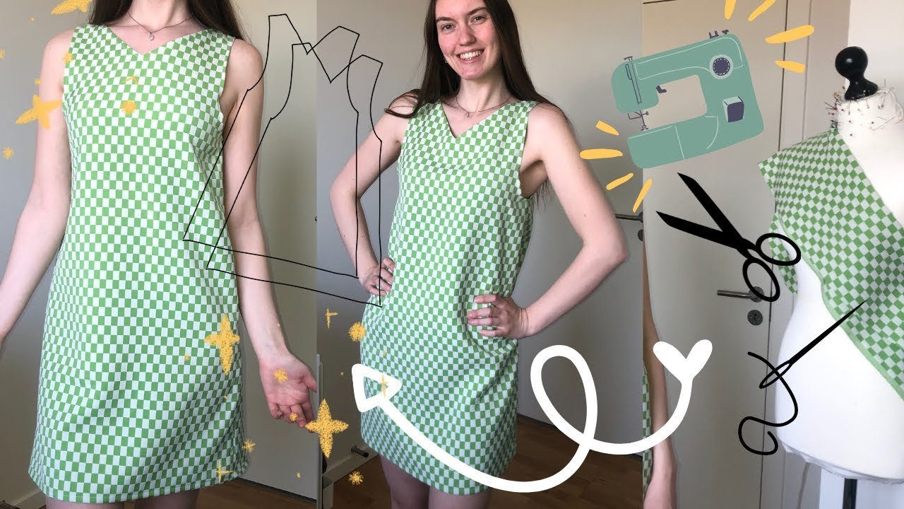 How to Sew a Simple Dress at Home