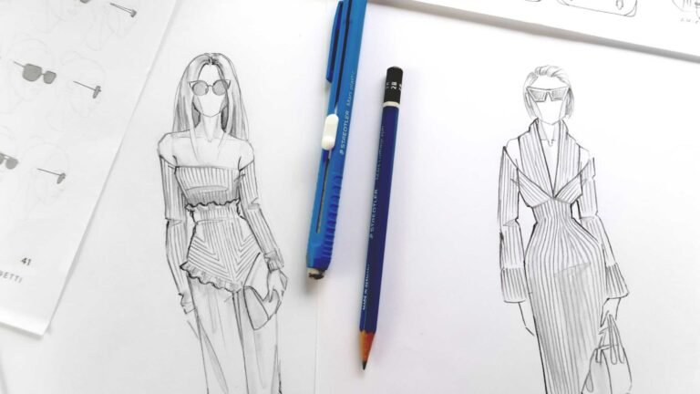How to Sketch and Illustrate Clothing Designs